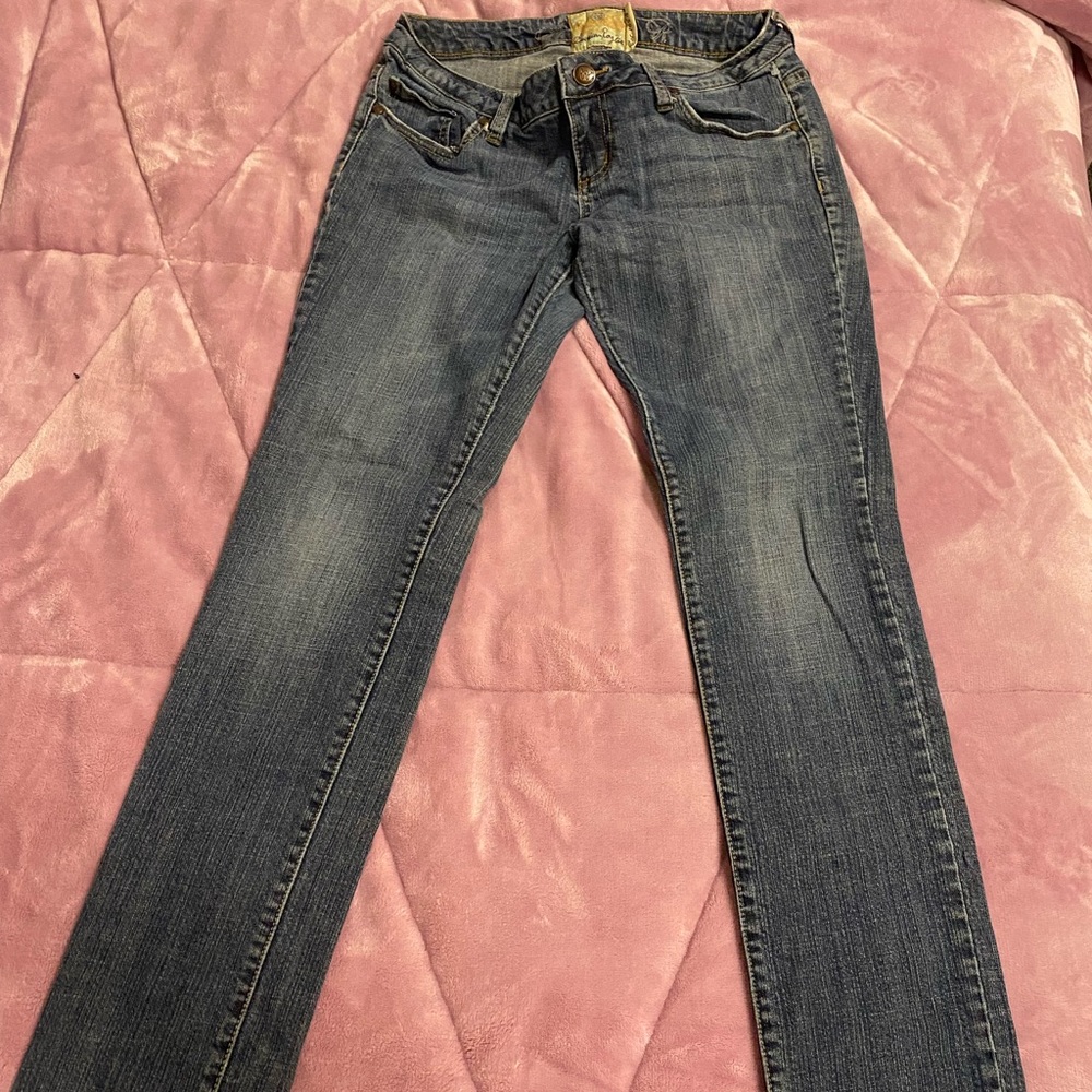 vintage embroidery jeans